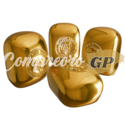 Pack 4 Lingotes de ORO 24K 1/4 onza.